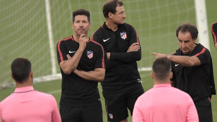 (AFP) Ortega es un hombre importante en el Atlético de Madrid