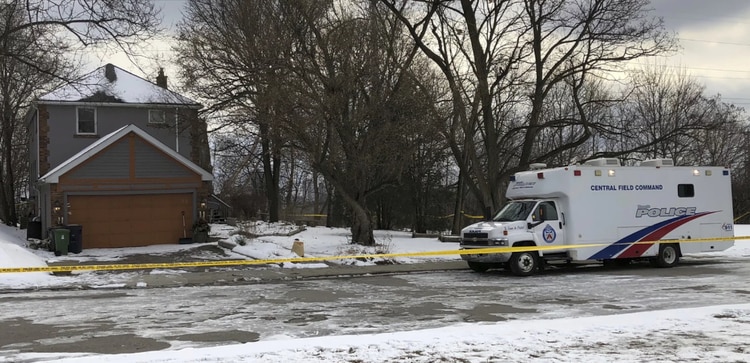 Propiedad donde la policía dice que encontró los restos de al menos seis personas relacionadas con el presunto asesino en serie Bruce McArthur el 3 de febrero de 2018.