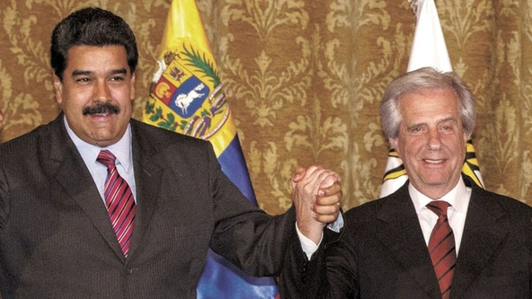 Nicolás Maduro y Tabaré Vázquez, una alianza que parece indestructible.