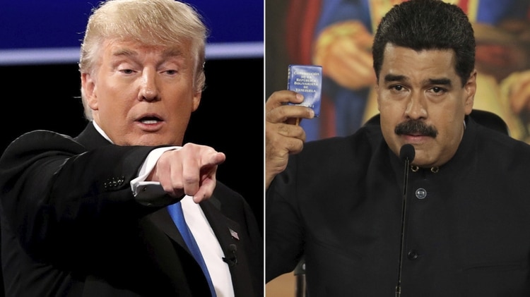 Donald Trump y Nicolás Maduro