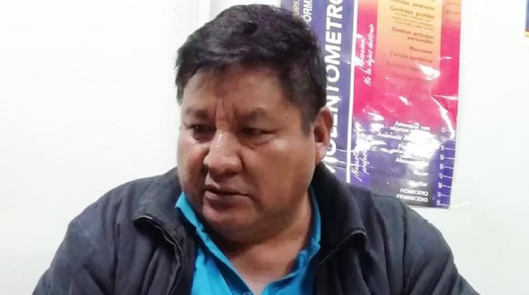 El alcalde suplente de Quillacollo, Zacarías Jayta. | Hernán Andia