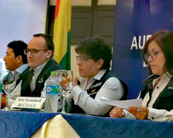 MARLENE ARDAYA, PRESIDENTA DE ANB, PRESENTÓ INFORME.