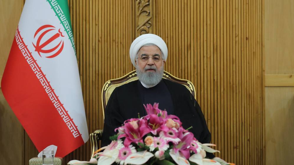 Foto: El presidente de Irán Hassan RohanÃ. (EFE)