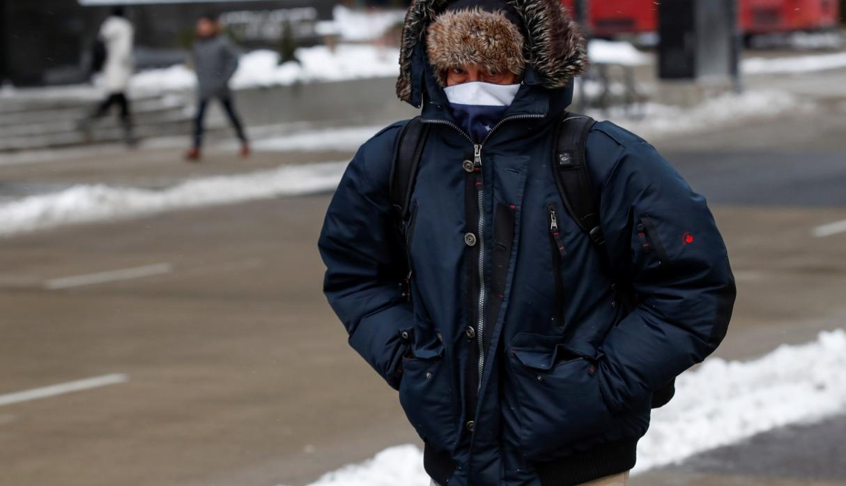 Ola de frío ártico en Estados Unidos: helada brutal congela Chicago. Foto: EFE