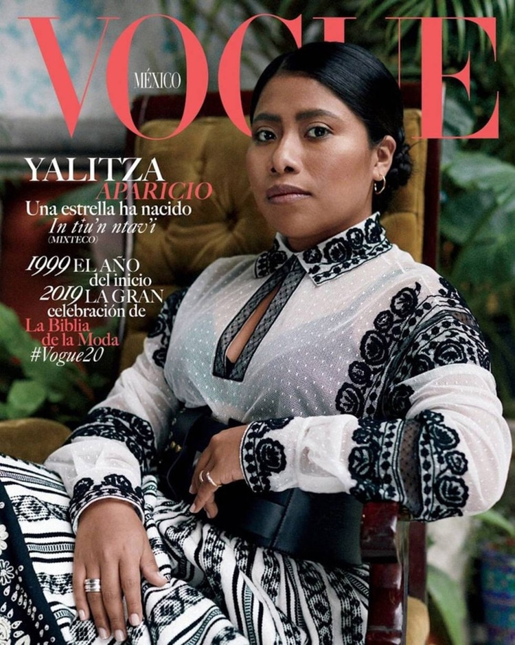 Yalitza Aparicio en la tapa de la revista Vogue (Foto: Archivo)