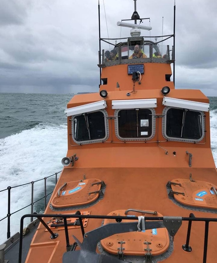 Uno de los buques involucrados en el rastreo