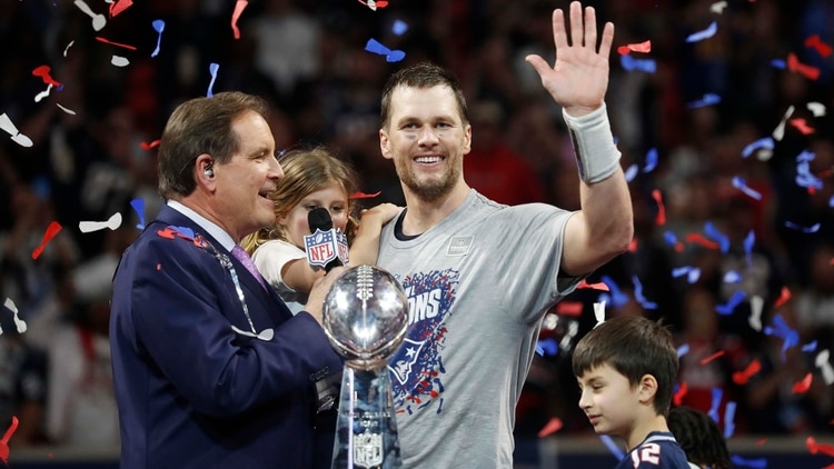 Tom Brady, la gran estrella de los Patriots