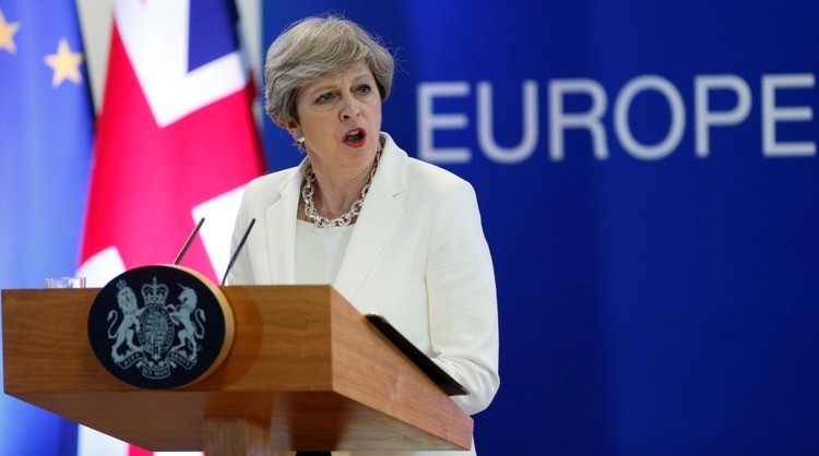 Theresa May busca renegociar el acuerdo del Brexit (REUTERS/Francois Lenoir/File Photo)