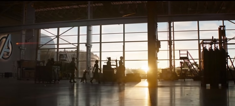Una escena del trailer de “The Avengers: Endgame”
