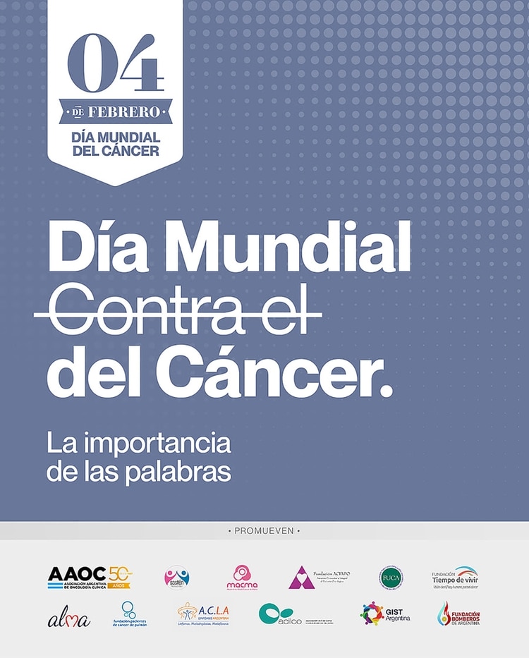 En el marco del Día Mundial del Cáncer, que se conmemora este 4 de febrero, 12 organizaciones de la sociedad civil relanzaron la campaña ‘Cáncer: hablemos en positivo’.