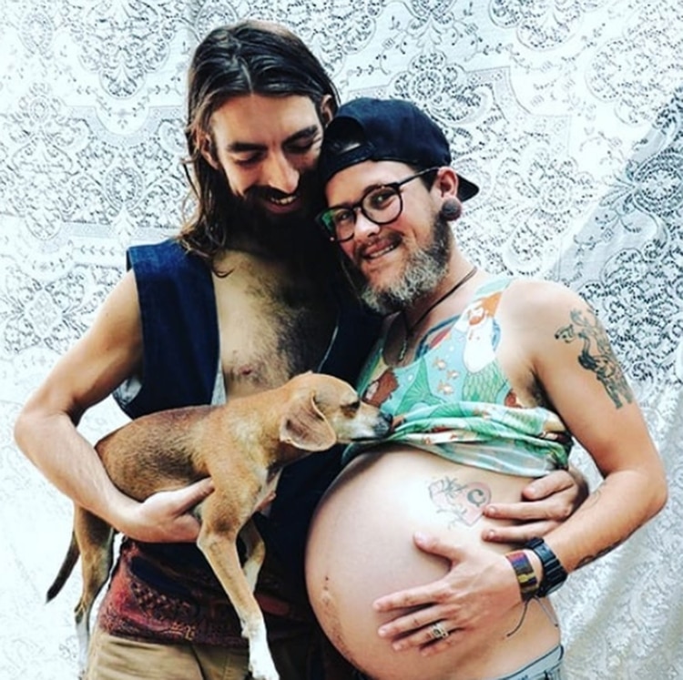 Hombre transexual quedó embarazado (Instagram @theuptownstudio)