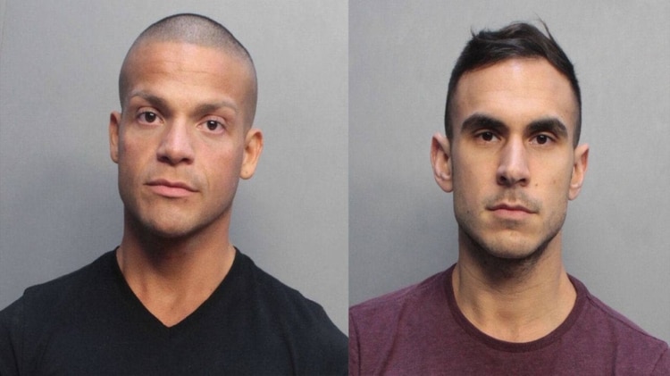 La policía pudo capturarlos gracias a que interceptaron correos electrónicos entre ambos (Foto: Policía de Miami)