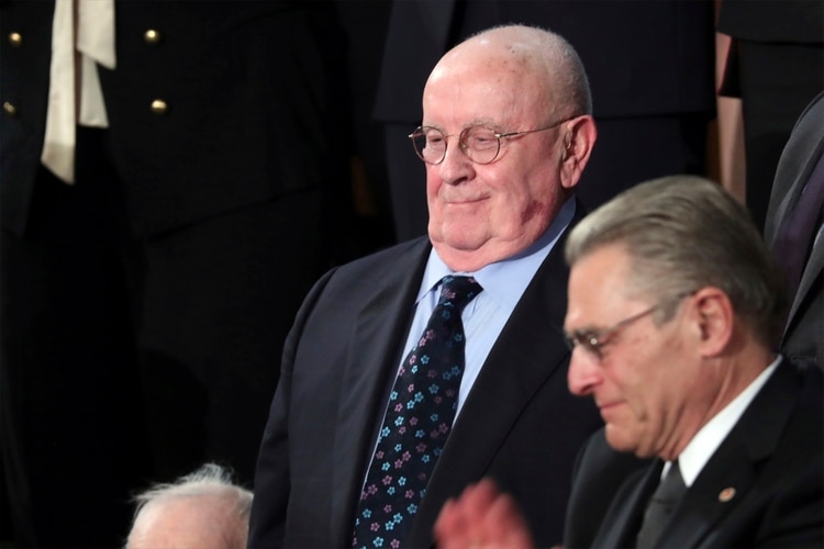 El sobreviviente del Holocausto y de la matanza de Pittsburgh Judah Samet (AP/Andrew Harnik)