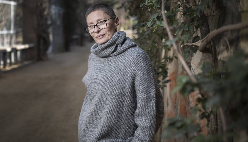 Nastasia Urbano esta mañana en Barcelona