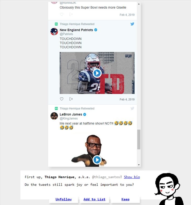 Limpiar nuestro Twitter