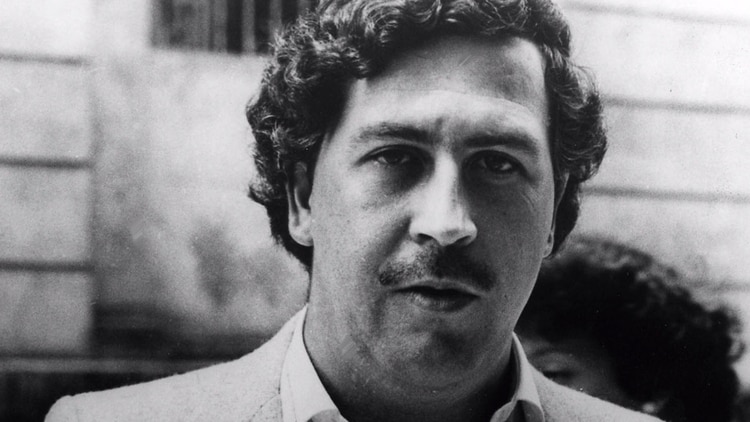 Pablo Escobar, líder del Cartel de Medellín y socio del clan Ochoa.