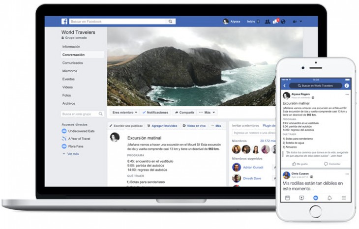 Facebook Grupos