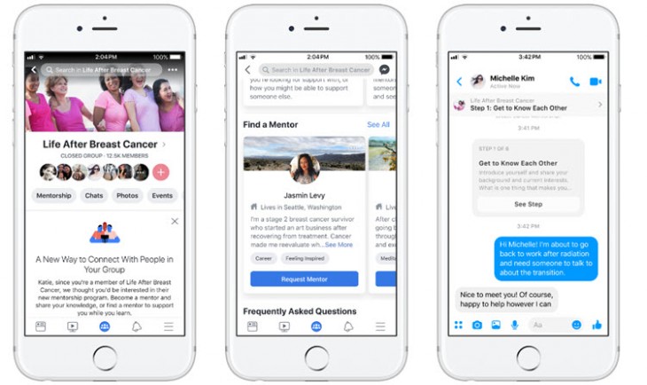 Mentorías en Facebook