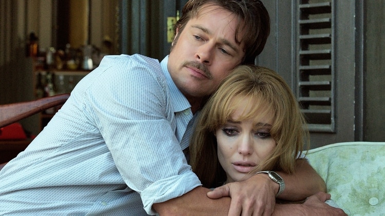 Una escena de la cinta “By the sea”,  la que los actores produjeron y donde también actuaron Foto: (AP)