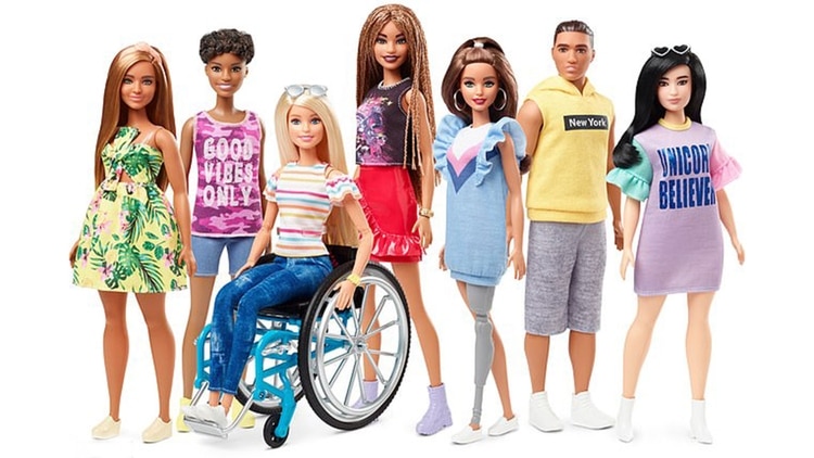 Barbie, en silla de ruedas y en otras versiones que buscan incluir a todos