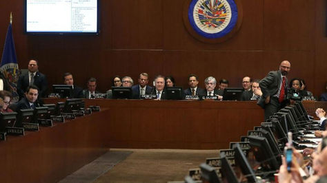 La OEA se encuentra dividida por crisis de Venezuela.