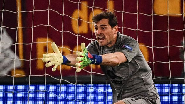 iker casillas portero guardameta porto portugal reacciones declaraciones derrota partido as roma octavos final ida uefa champions league ucl