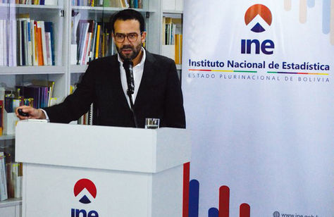 El director del Instituto Nacional de Estadística, Santiago Farjat.