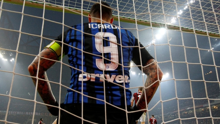 Mauro Icardi dejó de ser el capitán del Inter (REUTERS)