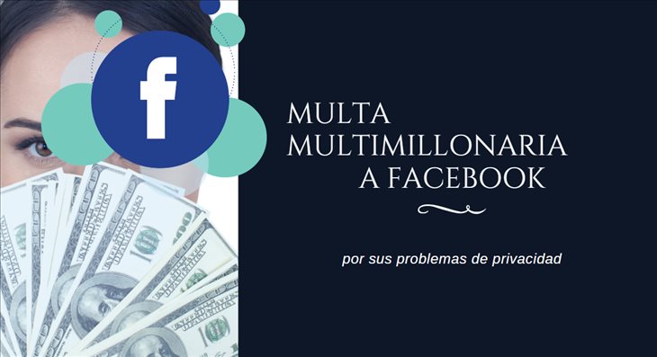 multa a facebook