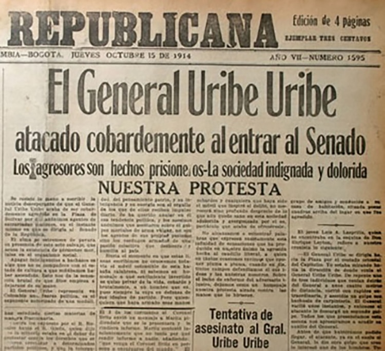 Así registraron los medios de la época el asesinato del líder del Partido Liberal.