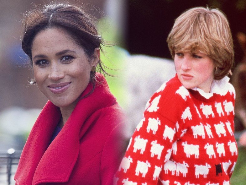 Meghan markle y Diana de Gales
