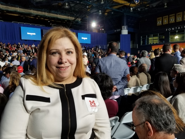Luisalba Morales, economista y docente, exiliada venezolana, integrante de VARA.