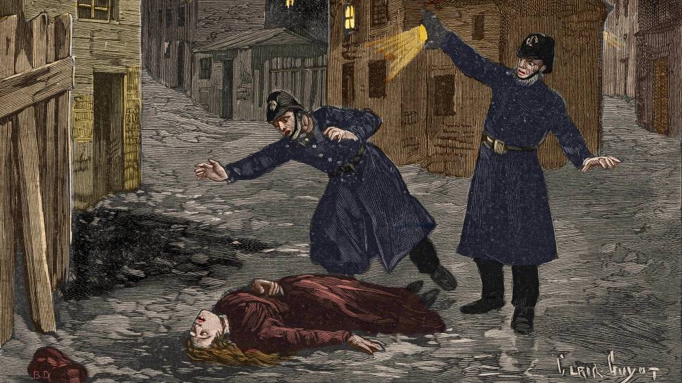 Foto: La policÃ­a de Scotland Yard descubre el cadÃ¡ver de Mary Jane Kelly, la Ãºltima vÃ­ctima de Jack el Destripador. (Corbis)