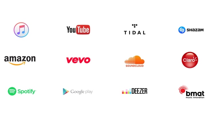 Algunas de las principales plataformas de streaming de música (Altafonte)