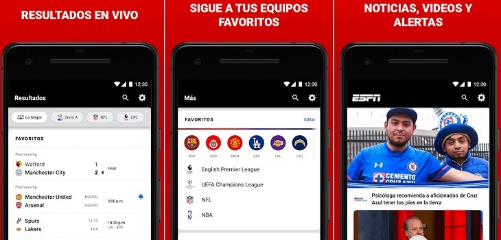 ESPN app