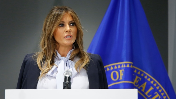 Melania Trump (REUTERS/Chris Wattie)