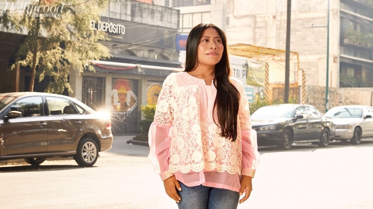 La actriz oaxaqueña que ha impactado por su reveladora actuación en la película ROMA de Alfonso Cuarón (Foto: The Hollywood Reporter)