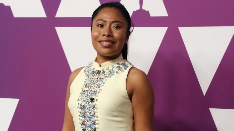 Yalitza Aparicio está orgullosa de motivar a los mexicanos a seguir sus sueños (Foto: REUTERS/David McNew)