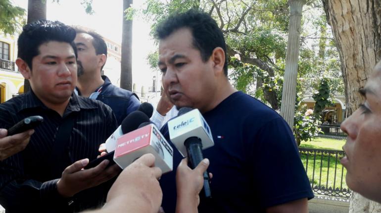 El secretario de Relaciones de la Confederación Nacional de Gremiales de Bolivia, César Gonzales. | Los Tiempos