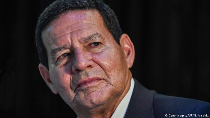 Brasilien neuer Vizepräsident Hamilton Mourao (Getty Images/AFP/N. Almeida)