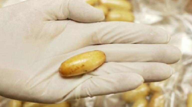 Una cápsula de cocaína. | Web
