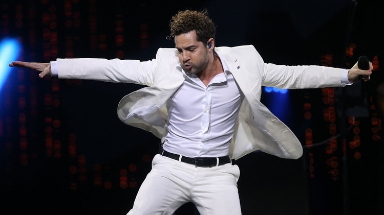 Bisbal habló de Venezuela y pidió libertad (Photo by CLAUDIO REYES / AFP)