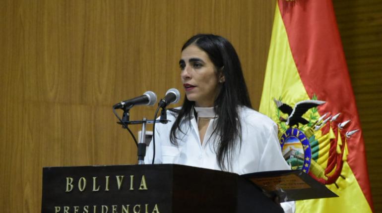 La ministra de Salud, Gabriela Montaño. | @MinSaludBolivia