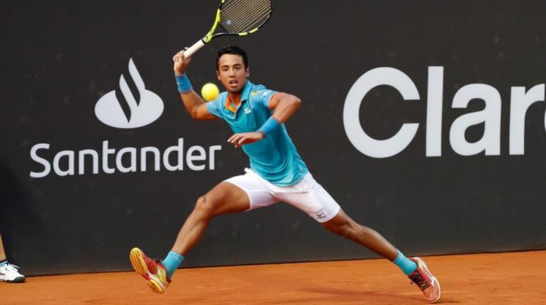 El beniano Hugo Dellien, en su participación en Brasil. | Foto: Río Open