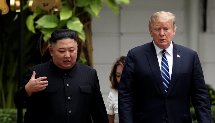 Kim Jong-un y Donald Trump (Reuters/Leah Millis)