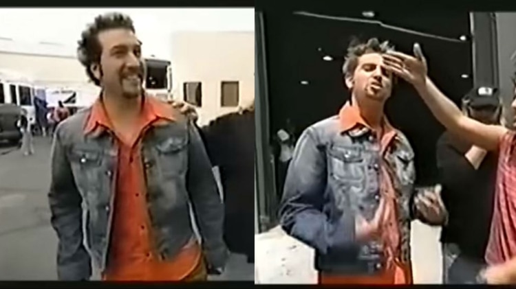 Wade Robson fue reemplazo de Joey Fatone por un día (Foto: MTV)