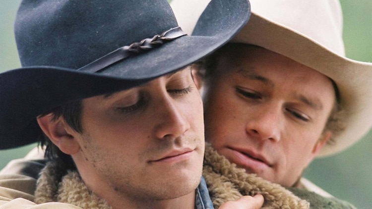 Jacke Gyllenhaal y Heath Ledger en “Secreto en la montaña”