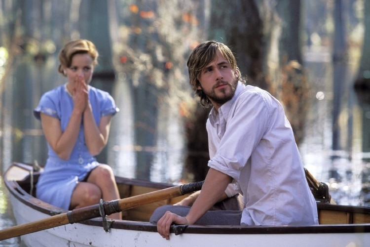 Ryan Gosling y Rachel McAdams en Diario de una pasión