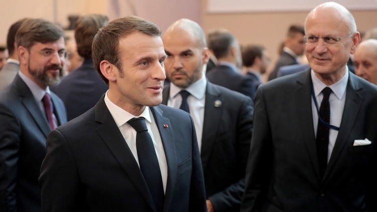 Emmanuel Macron participó del foro que reunió a 30 agencias de inteligencia europeas (Reuters)