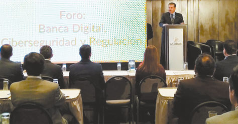 Exposiciones. El foro de Asoban se realizó en el hotel Casa Grande, en la calle 16 de Calacoto. 